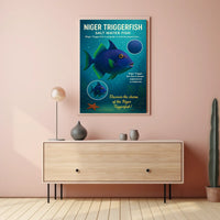 Discover the Niger Triggerfish Poster