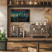 Antarctica Urban Dreamscape Poster