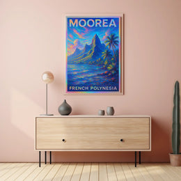 Moorea French Polynesia Poster