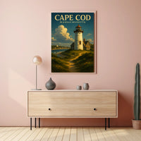 Cape Cod Serenity Coastal Wall Art Decor Lovers Poster