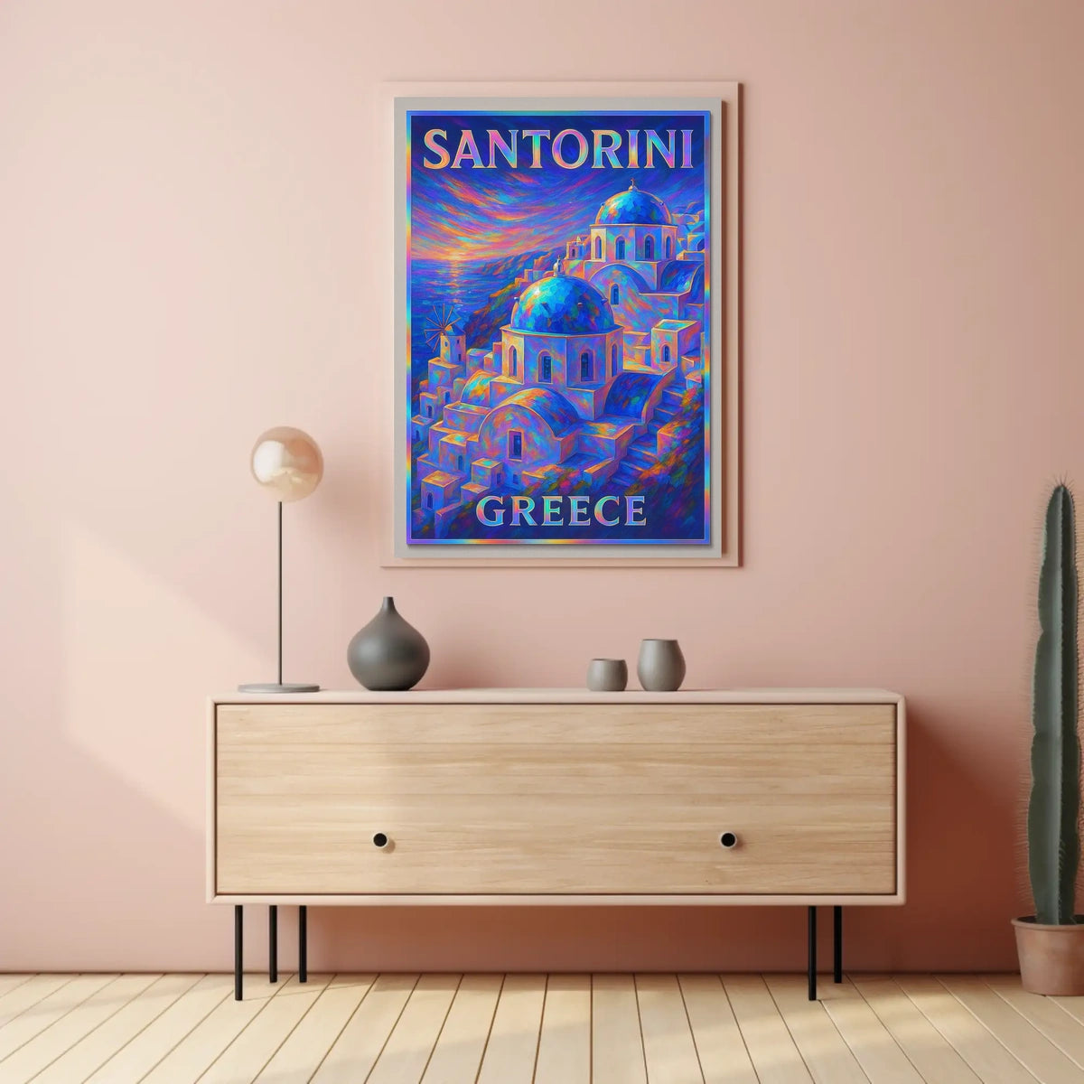 Santorini, Greece Poster