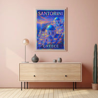 Santorini, Greece Poster