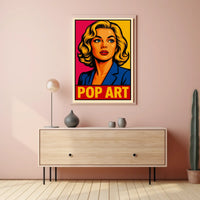 Pop Art Portrait Poster