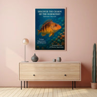 Discover The Charm Of The Hawkfish Poster