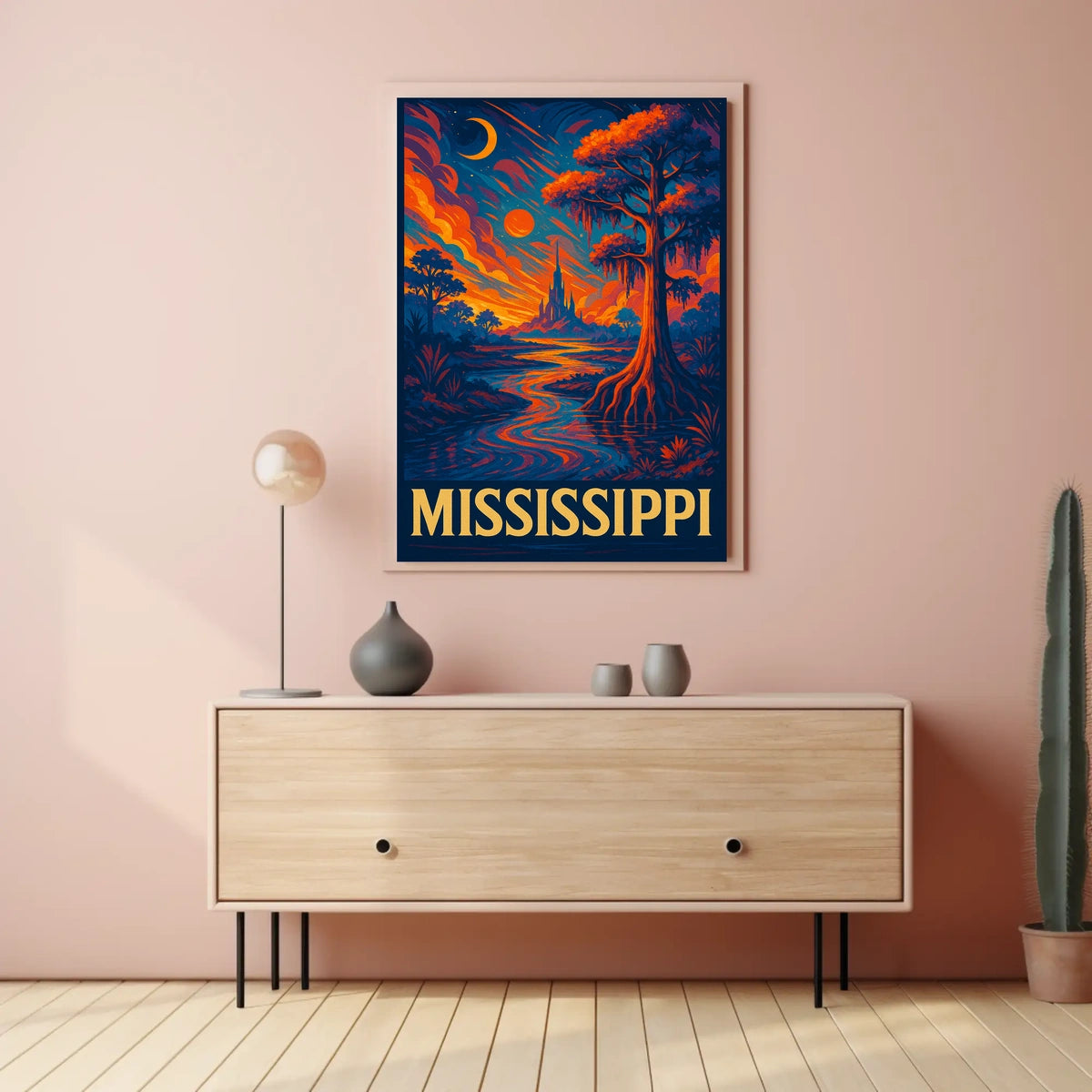Mississippi Dreamscape Poster