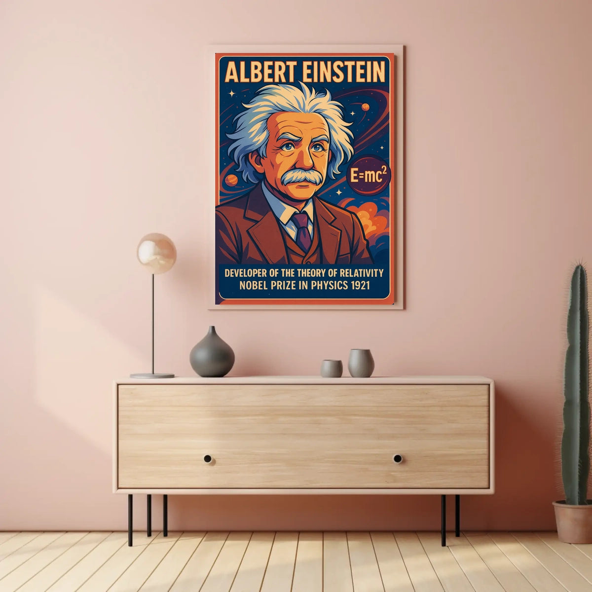 Albert Einstein Developer Of The Poster