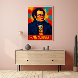 Franz Schubert Portrait Poster