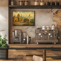 Iconic Landmarks of India Poster