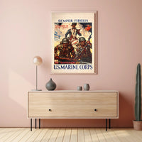 168th Anniversary US Marine Corps Historical Poster