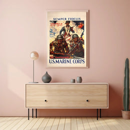 168th Anniversary US Marine Corps Historical Poster