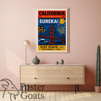 California Golden State Culture – Cultural or Heritage Poster