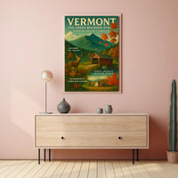 Vermont Natural Serenity Wall Art Print