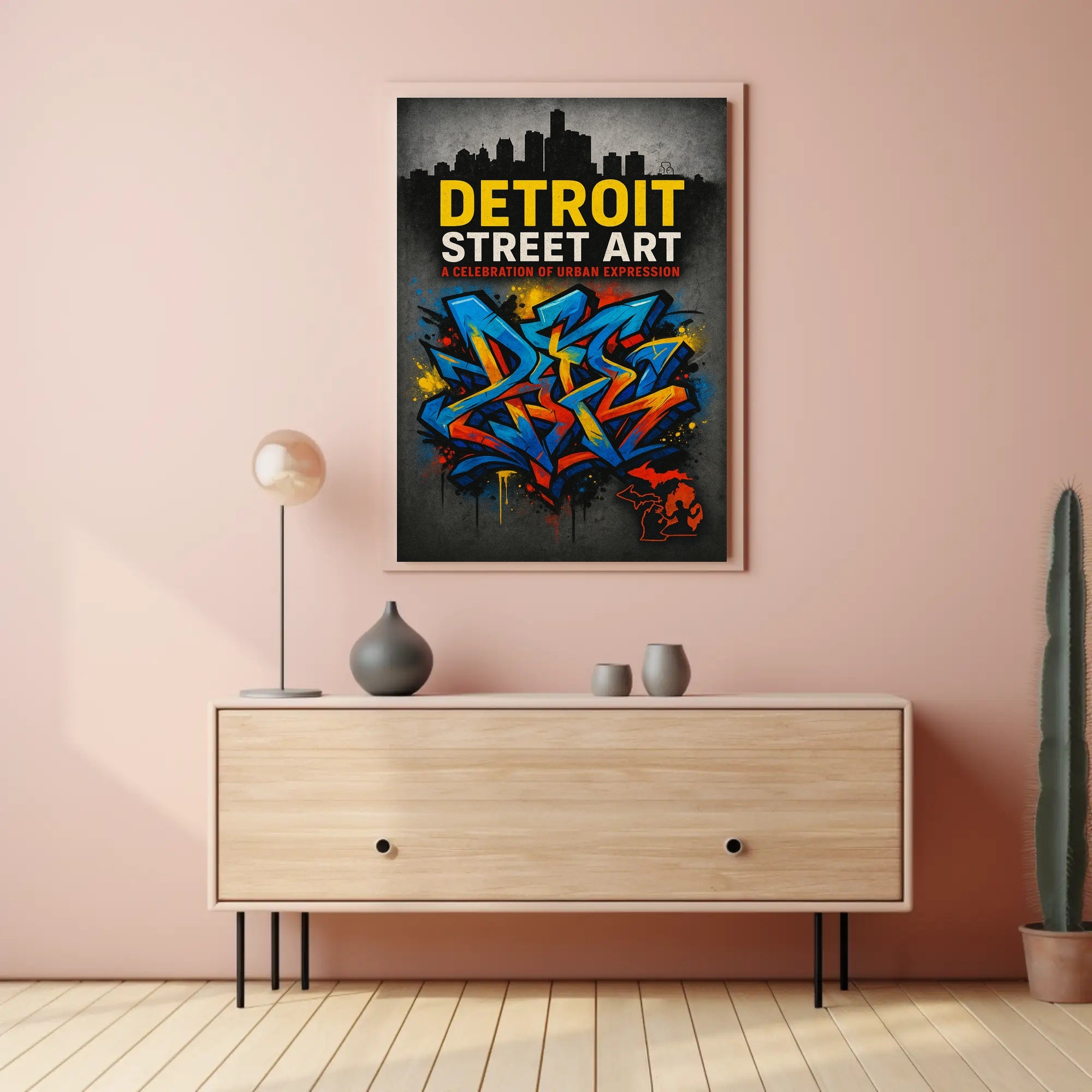 Detroit Street Art Celebration Poster