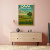 Iowa EarthS Oldest Landform Poster