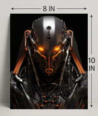 Futuristic Sentinel Poster PosterGoat