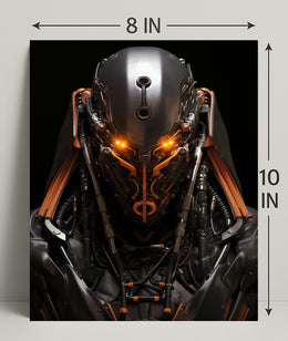 Futuristic Sentinel Poster PosterGoat