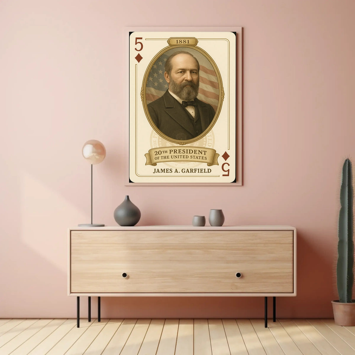 James Garfield Poster