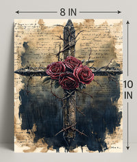 Roses And Thorns Poster