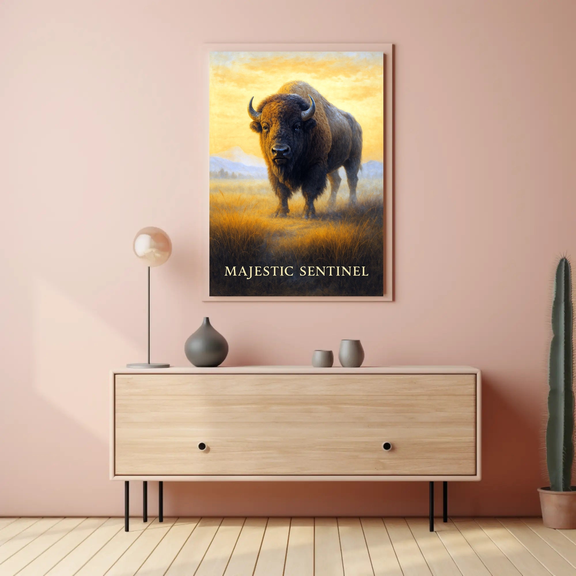Majestic Sentinel Poster PosterGoat