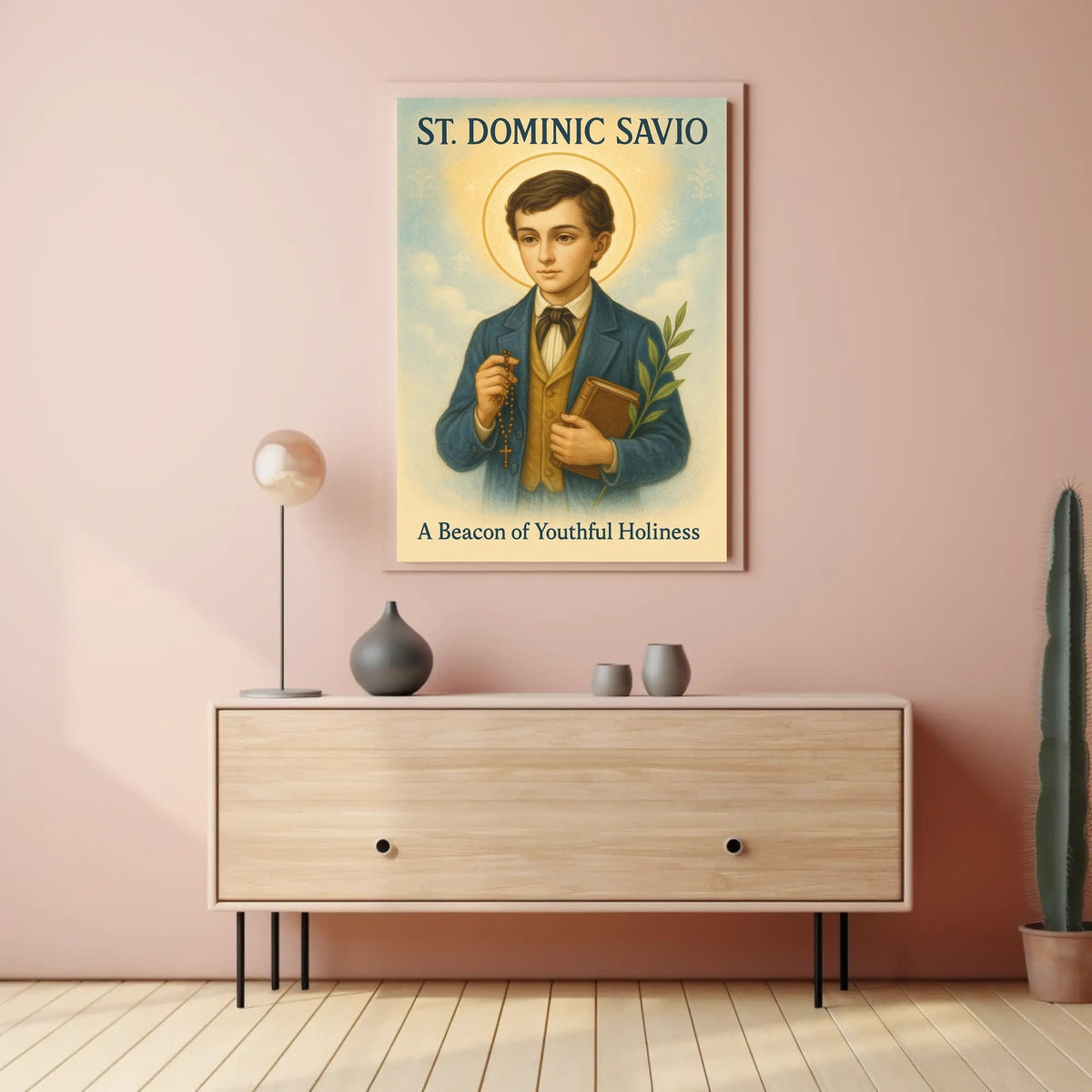 St. Dominic Savio A Beacon of Youthful Holiness Poster