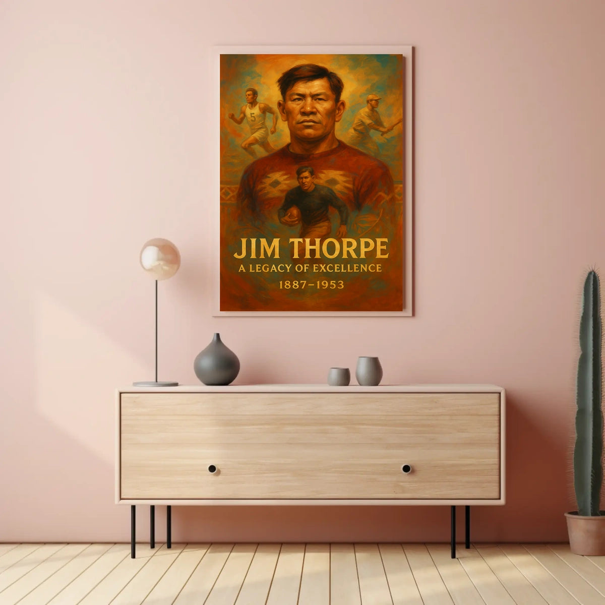Celebrating Jim Thorpe A Sporting Legend Jim Thorpe Poster