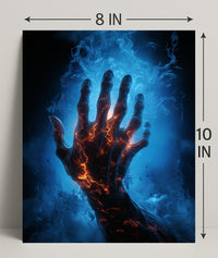 Elemental Hand Poster
