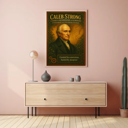 Caleb Strong A Legacy of Determination Poster