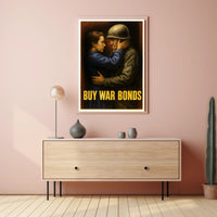 Buy War Bonds Poster PosterGoat
