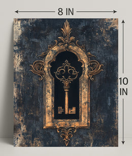 The Ornate Key Poster