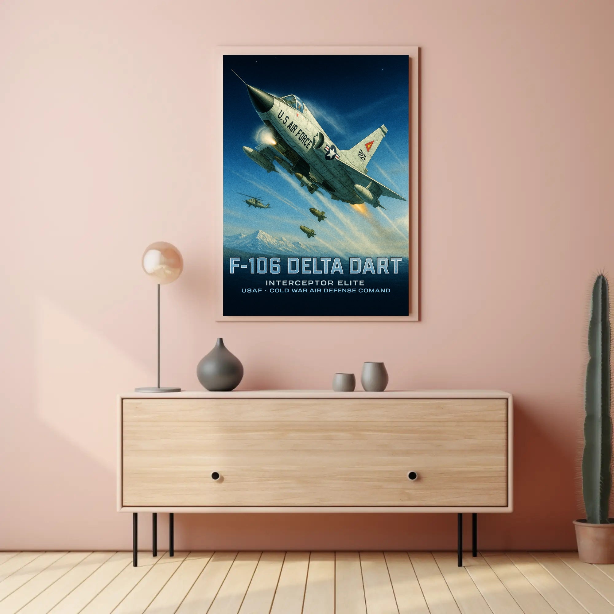 F-106 Delta Dart Interceptor Elite Poster PosterGoat