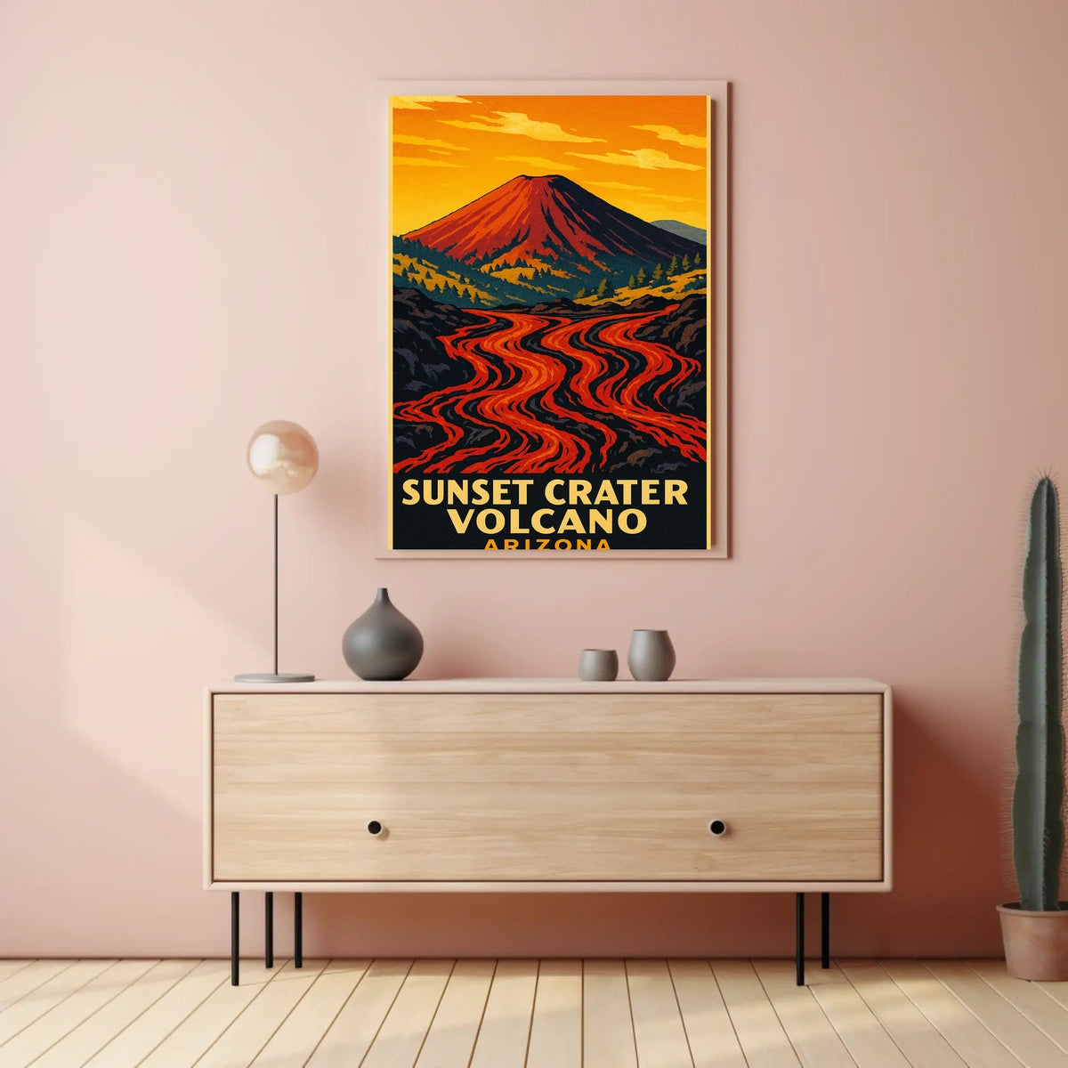 Sunset Crater Volcano Poster