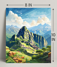 Majestic Machu Picchu Poster