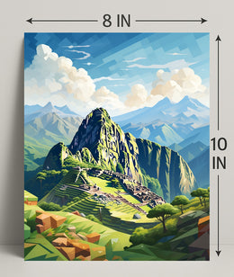 Majestic Machu Picchu Poster