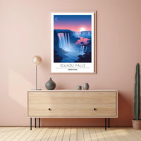 Iguazu Falls Dreamscape Travel Poster