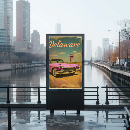 Classic Delaware Drive Poster