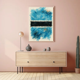 Abstract Watercolor Flag Abstract Poster