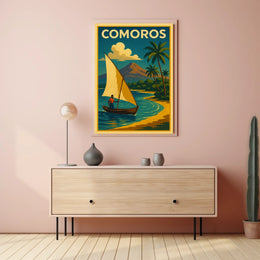 Comoros Island Paradise Poster