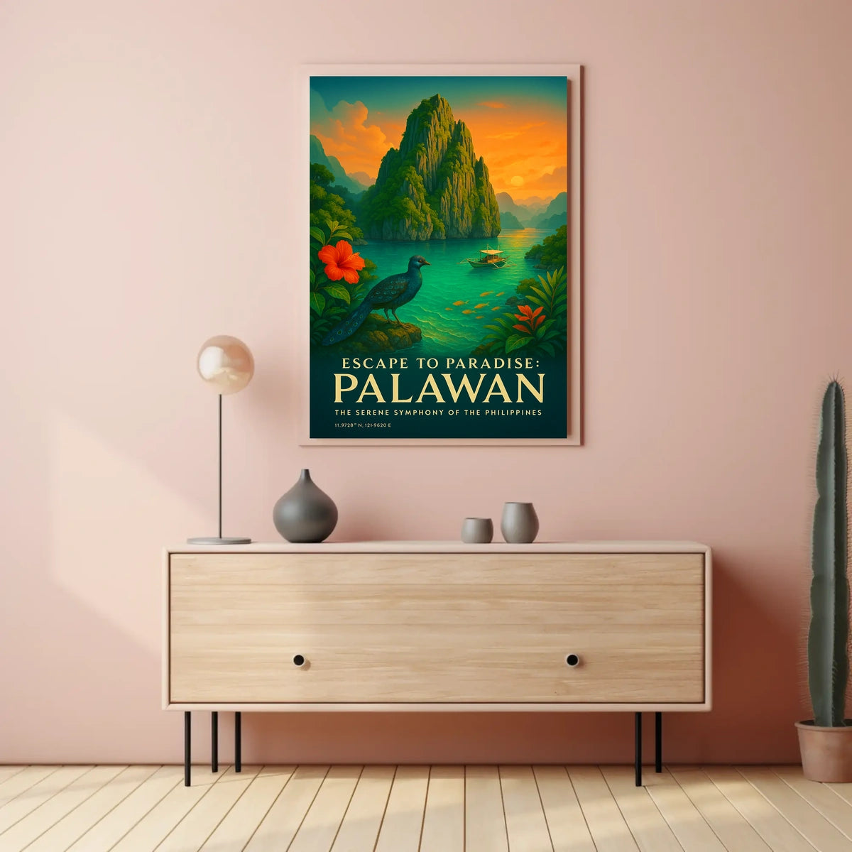 Escape to Paradise Palawan Poster