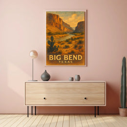 Big Bend, Texas Poster