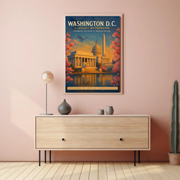 Washington D.C. A Legacy of Freedom Poster PosterGoat