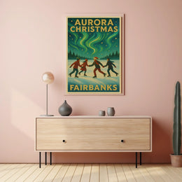 Fairbanks Aurora Poster