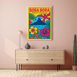 Bora Bora French Polynesia Poster PosterGoat