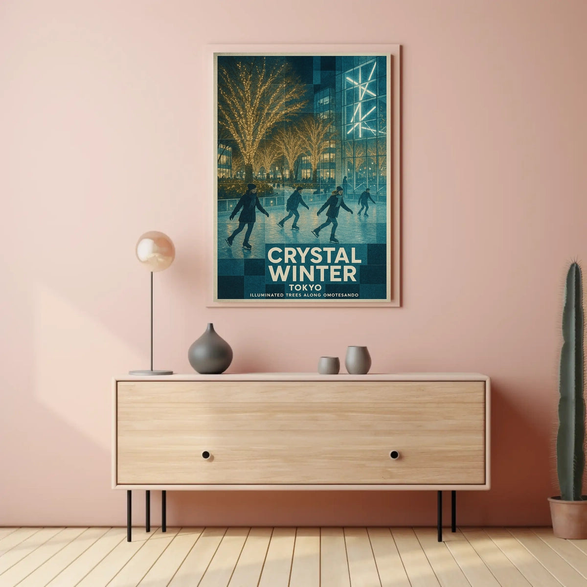 Crystal Winter In Tokyo Poster
