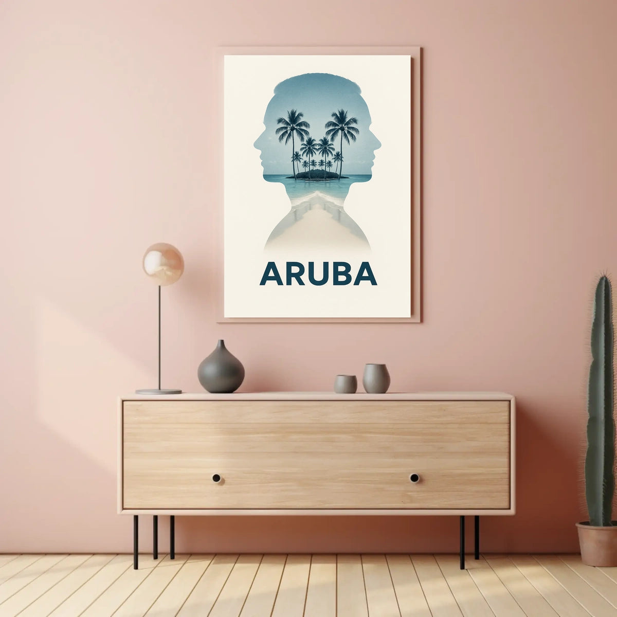 Aruba Tropical Escape Poster