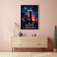South Carolina Lighthouse Poster