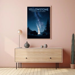 Yellowstone A Window to the Cosmos Poster PosterGoat