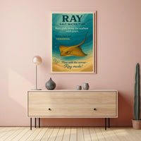 Rays Graceful Sea Dwellers Poster