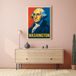 George Washington 1St President Poster