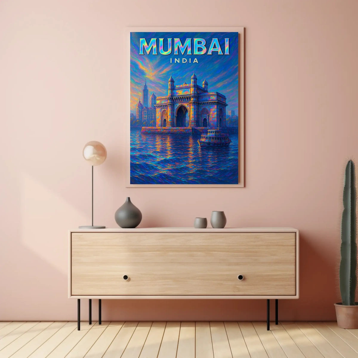 MumbaiS Iconic Gateway Poster