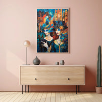 Venetian Masquerade Poster